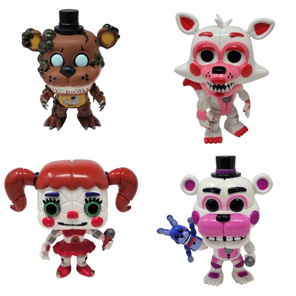 Five Nights at Freddys FNAF Funko Figure Lot of 13 Twisted Freddy Foxy Loose - Picture 12 of 16